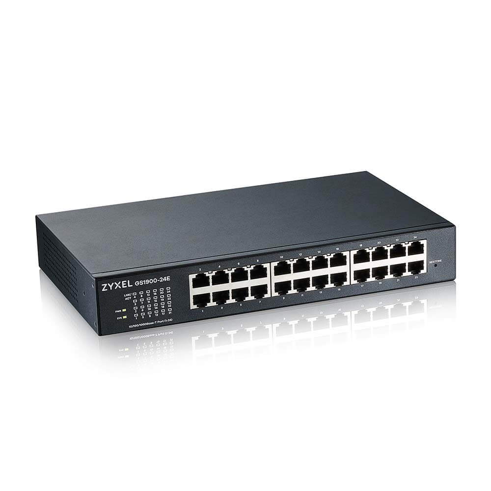 GS1900-24E - 24-port GbE Smart Managed Switch