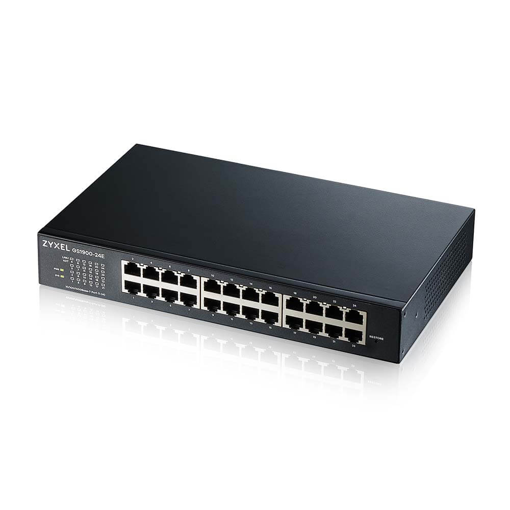GS1900-24E - 24-port GbE Smart Managed Switch